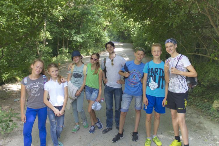 На отдыхе )